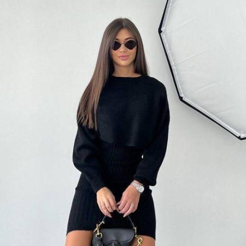 Костюм Kosta (44-48) 5801 black (зима) Kosta 5801 black