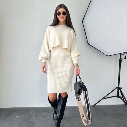 Костюм Kosta (44-48) 5801 milk (зима) Kosta 5801 milk