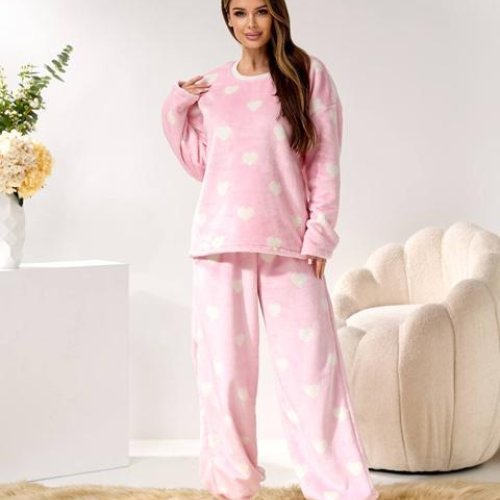 Пижама BAT (44-58) 1111-1 pink (зима) BAT 1111-1 pink