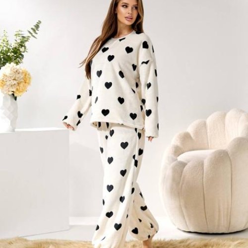 Пижама BAT (44-58) 1111-3 white (зима) BAT 1111-3 white