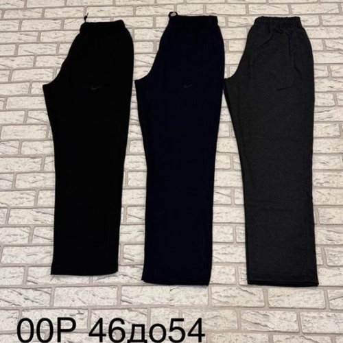 Штаны спорт TRAN (46-54) 00P black (зима) TRAN 00P black