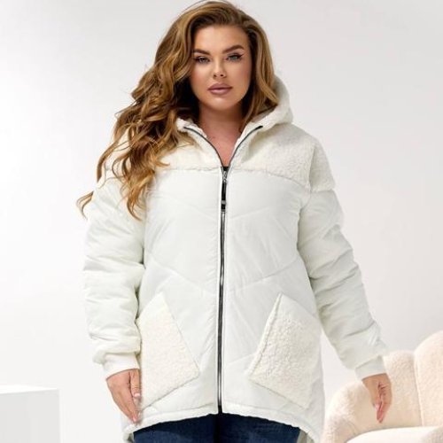 Куртка BAT (52-58) 777-2 white (зима) BAT 777-2 white