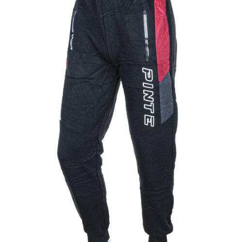 Штаны спорт CND2 (L-3XL) 4283-6128 black (зима) CND2 4283-6128 black