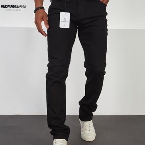 Джинсы Maxim Jeans (30-36) 6462R black (зима) Maxim Jeans 6462R black