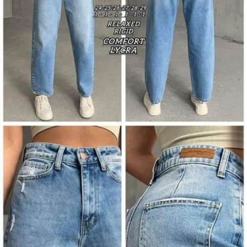 Джинсы Maxim Jeans (24-29) 543 l.blue (деми) Maxim Jeans 543 l.blue