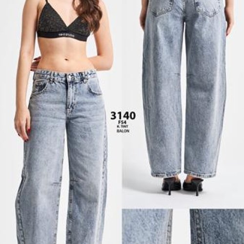 Джинсы Maxim Jeans (34-42) 3140 l.blue (деми) Maxim Jeans 3140 l.blue