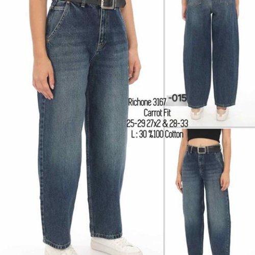 Джинсы Maxim Jeans (25-29) 3167-015 blue (деми) Maxim Jeans 3167-015 blue