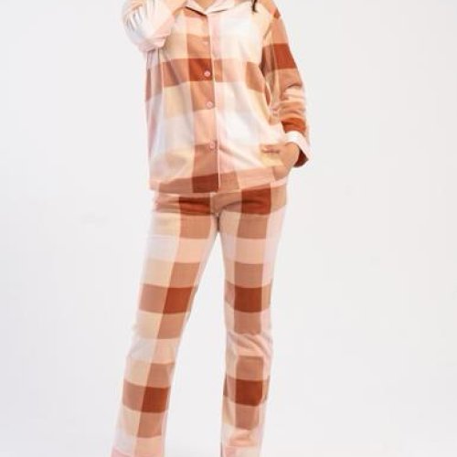 Пижама Trikotag (S-XL) T1 beige (зима) Trikotag T1 beige