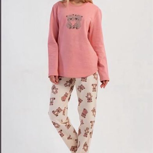 Пижама Trikotag (S-XL) T38 pink (зима) Trikotag T38 pink