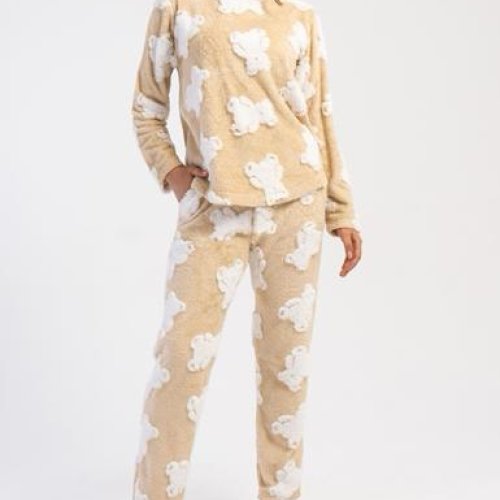 Пижама Trikotag (S-XL) T7 beige (зима) Trikotag T7 beige