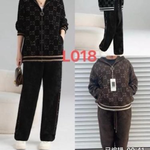 Костюм Gertie (54-60) L018 black-white (деми) Gertie L018 black-white