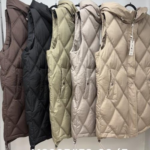 Жилетка Jacket (52-60) M6605 l.beige (деми) Jacket M6605 l.beige