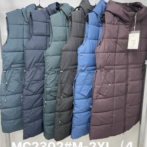 Жилетка Jacket (M-2XL) MC2302 khaki (деми) Jacket MC2302 khaki