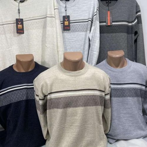 Свитер Sabihina (3XL-5XL) SB1493 navy (зима) Sabihina SB1493 navy