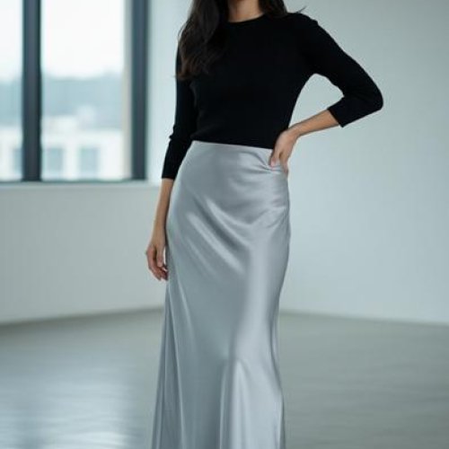 Юбка Met&March (S-L) 2602 l.grey (деми) Met&March 2602 l.grey