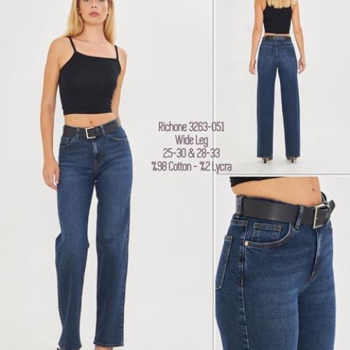 Джинсы Maxim Jeans (25-30) 3263-051 blue (деми) Maxim Jeans 3263-051 blue