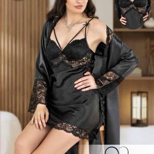 Комплект Trikotag (M-2XL) 8867 black (деми) Trikotag 8867 black