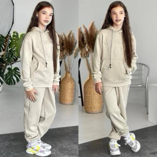 Кофта спорт SunnyTot (158-170) 007 beige (зима) SunnyTot 007 beige