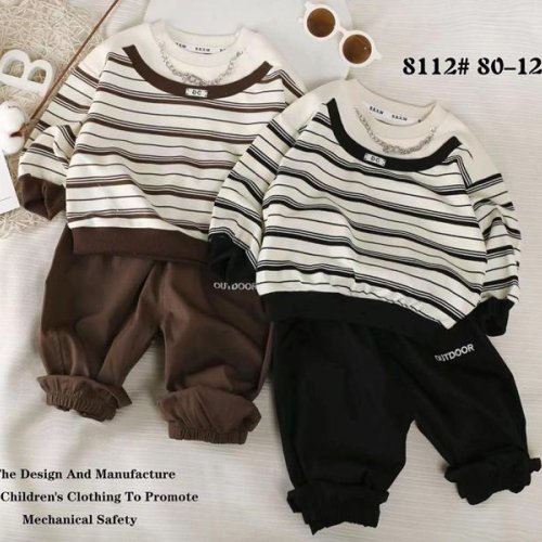 Кофта спорт SunnyTot (1-5) 8112 black (деми) SunnyTot 8112 black