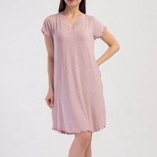 Ночнушка Trikotag (S-XL) T51 powder (лето) Trikotag T51 powder