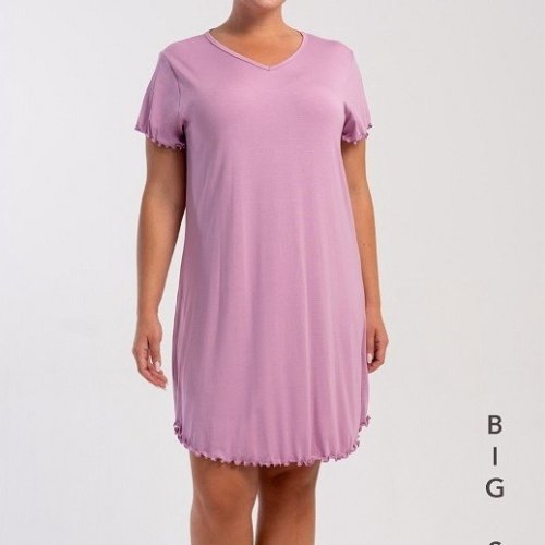 Ночнушка Trikotag (XL-4XL) T68 pink (лето) Trikotag T68 pink