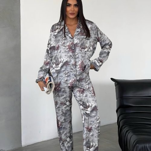 Пижама Trikotag (S-XL) T131 grey (деми) Trikotag T131 grey