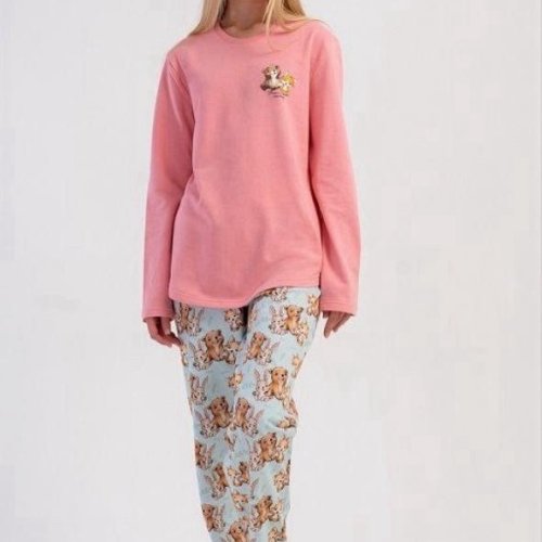 Пижама Trikotag (S-XL) T112 pink (деми) Trikotag T112 pink