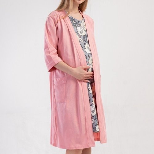 Комплект Trikotag (S-XL) T85 pink-grey (деми) Trikotag T85 pink-grey