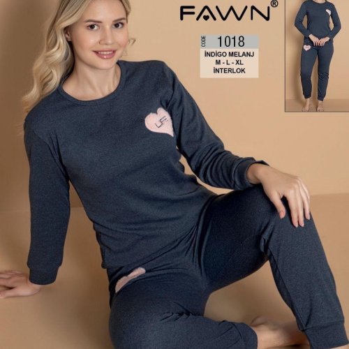 Пижама Trikotag (M-XL) 1018 d.grey (деми) Trikotag 1018 d.grey