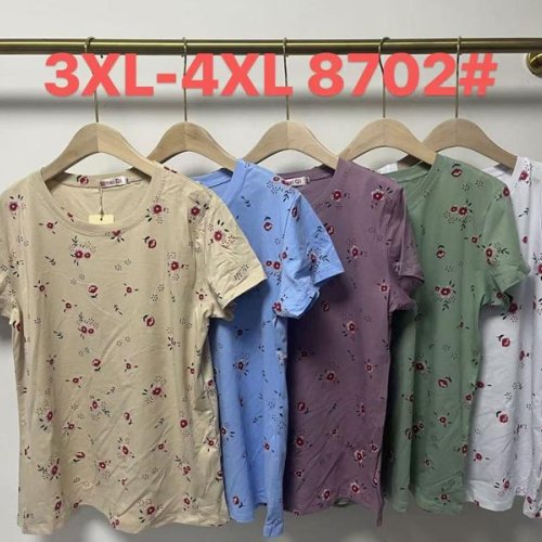 Футболка Monarlir (3XL-4XL) 8702 mix (лето) Monarlir 8702 mix