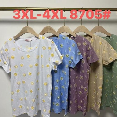 Футболка Monarlir (3XL-4XL) 8705 mix (лето) Monarlir 8705 mix