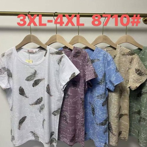 Футболка Monarlir (3XL-4XL) 8710 mix (лето) Monarlir 8710 mix