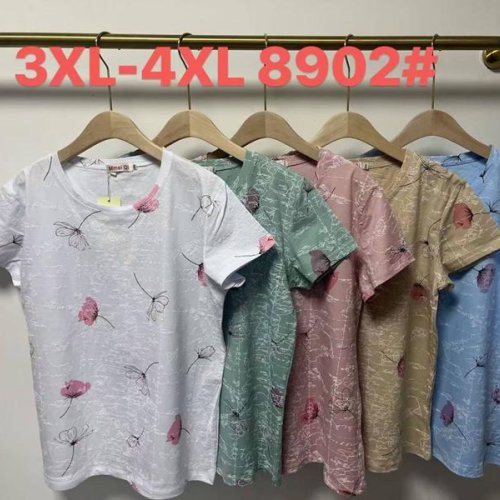 Футболка Monarlir (3XL-4XL) 8902 mix (лето) Monarlir 8902 mix