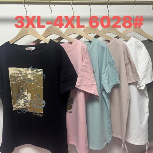 Футболка Monarlir (3XL-4XL) 6028 mix (лето) Monarlir 6028 mix