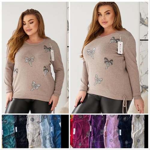 Свитер Lola (54-56) LL415 mix (деми) Lola LL415 mix