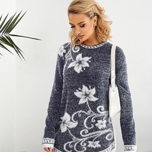 Туника Lola (48-50) LL436 grey (зима) Lola LL436 grey