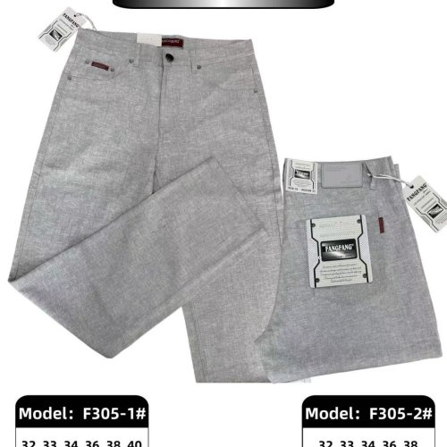 Джинсы God Baron (32-40) F305-1 grey (деми) God Baron F305-1 grey