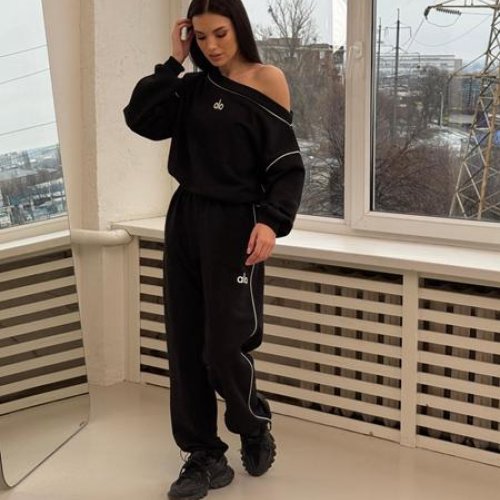 Костюм спорт AZNA (XS-L) ДП178 black (деми) AZNA ДП178 black