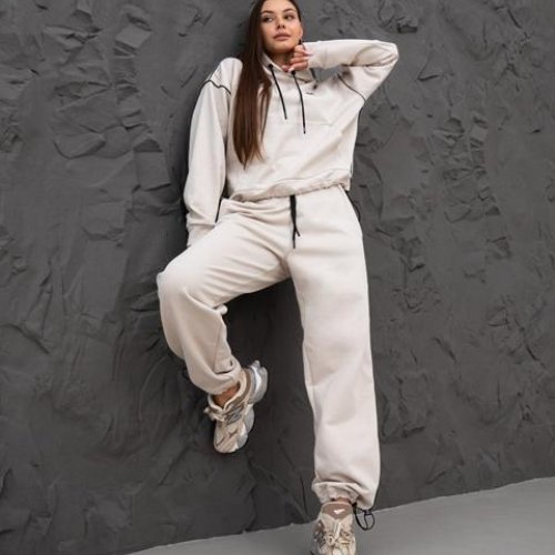 Костюм спорт AZNA (XS-L) ДП167 beige (деми) AZNA ДП167 beige