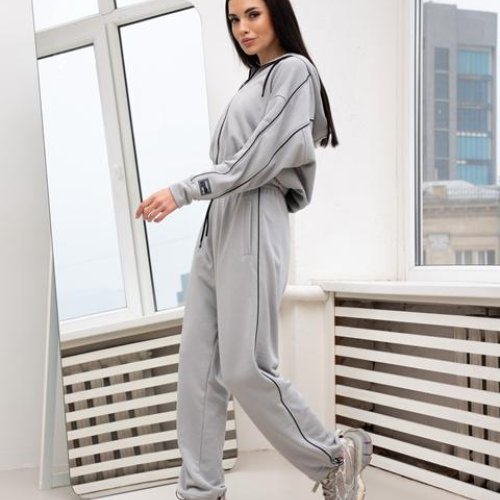Костюм спорт AZNA (XS-L) ДП174 grey (деми) AZNA ДП174 grey
