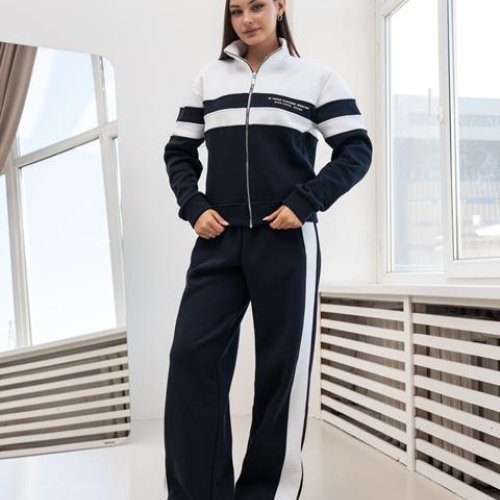 Костюм спорт AZNA (S-XL) ДЗ132 d.grey (зима) AZNA ДЗ132 d.grey