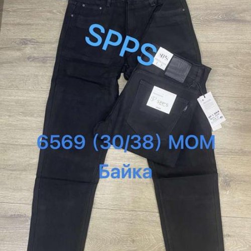 Джинсы Maxim Jeans (30-38) 6569 black (зима) Maxim Jeans 6569 black