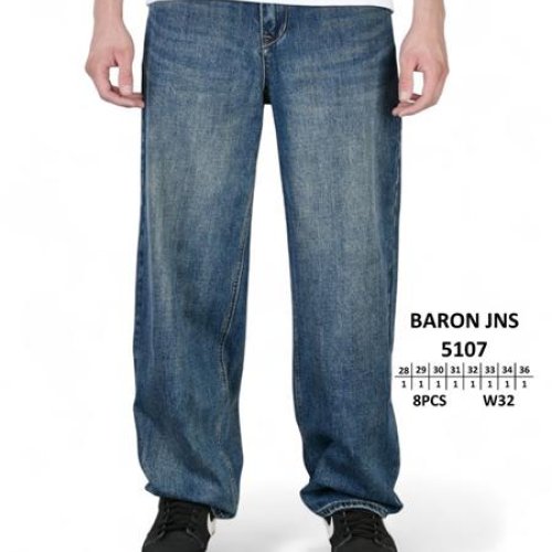 Джинсы Baron Jeans (28-36) 5107 blue (деми) Baron Jeans 5107 blue