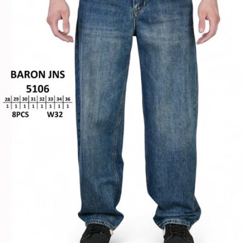 Джинсы Baron Jeans (28-36) 5106 blue (деми) Baron Jeans 5106 blue