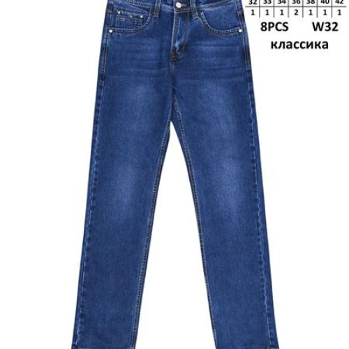 Джинсы Baron Jeans (32-42) BR9585 blue (деми) Baron Jeans BR9585 blue