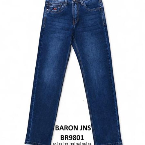 Джинсы Baron Jeans (30-38) BR9801 blue (деми) Baron Jeans BR9801 blue