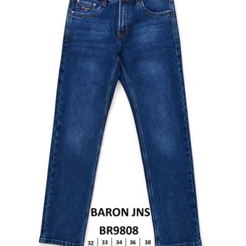 Джинсы Baron Jeans (32-38) BR9808 blue (деми) Baron Jeans BR9808 blue
