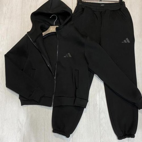 Костюм спорт Zalov (M-XL) ZW1071 black (зима) Zalov ZW1071 black