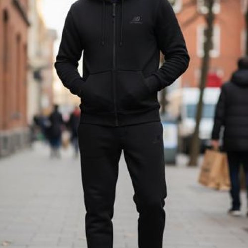 Костюм спорт Zalov (S-2XL) ZW1084 black (зима) Zalov ZW1084 black