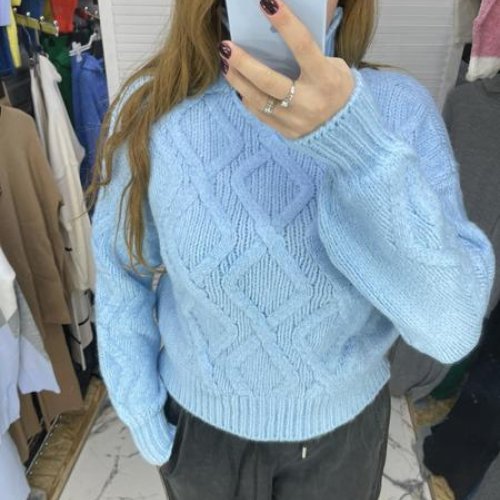 Свитер Karon (one size) 3027 l.blue (зима) Karon 3027 l.blue